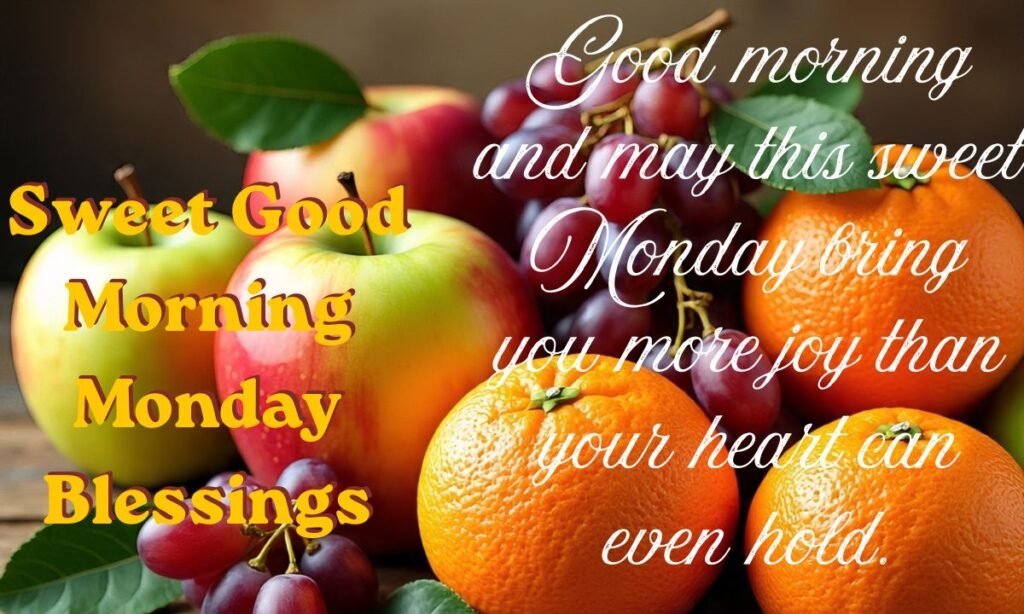 109 Good Morning Monday Blessings For Perfect Start to The week 
