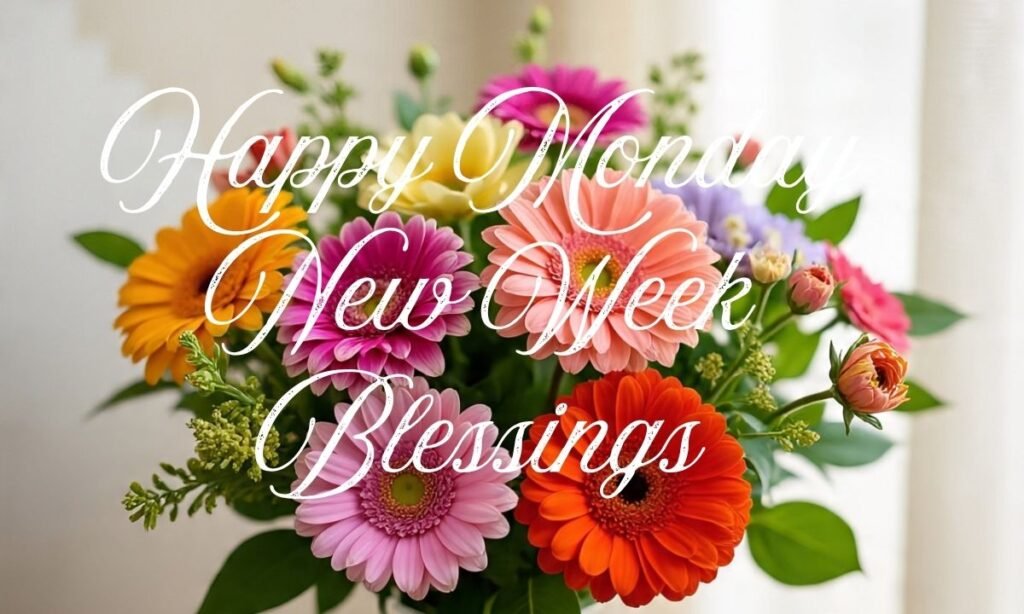 Happy Monday New Week Blessings
