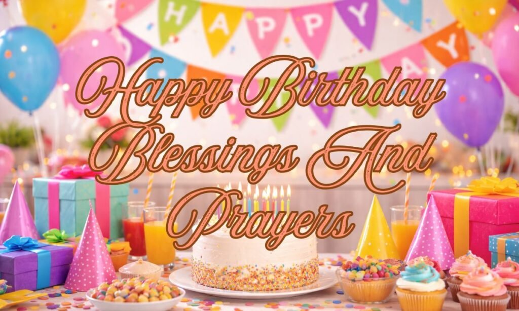 Happy Birthday Blessings And Prayers