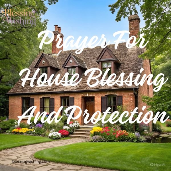 Prayer For House Blessing And Protection