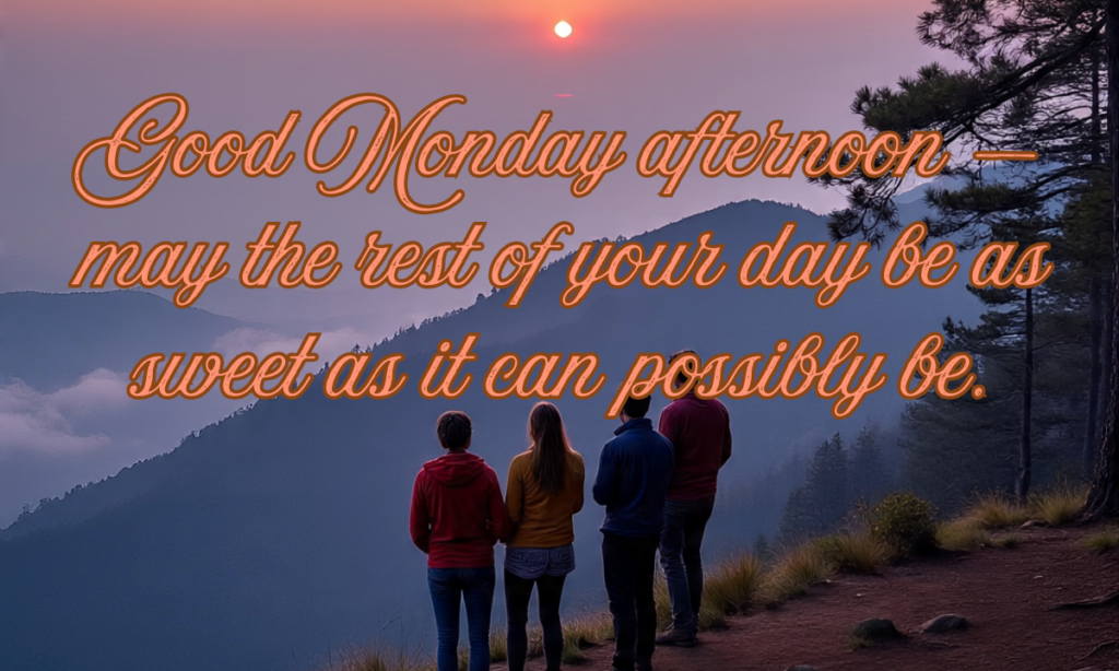 Wishing you a morning that is both deeply happy and beautifully blessed this Monday. (1)