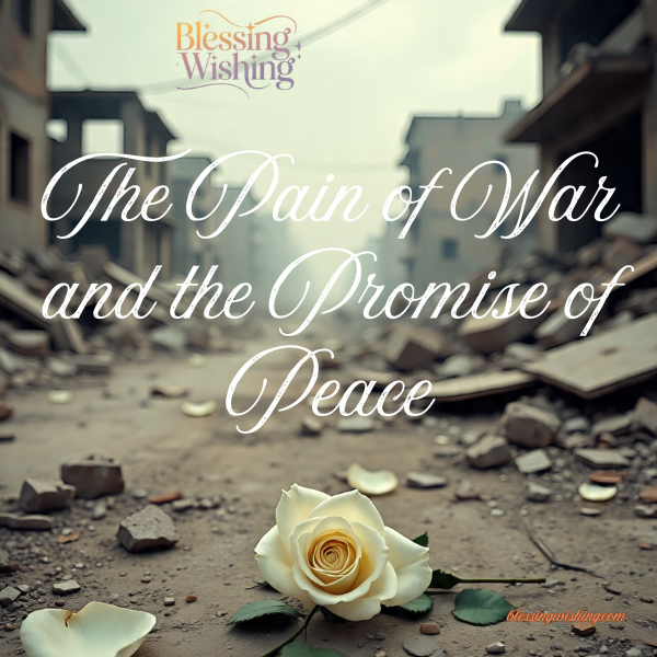 The Pain of War and the Promise of Peace