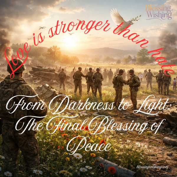 From Darkness to Light: The Final Blessing of Peace