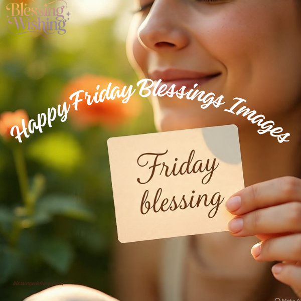 Happy Friday Blessings Images