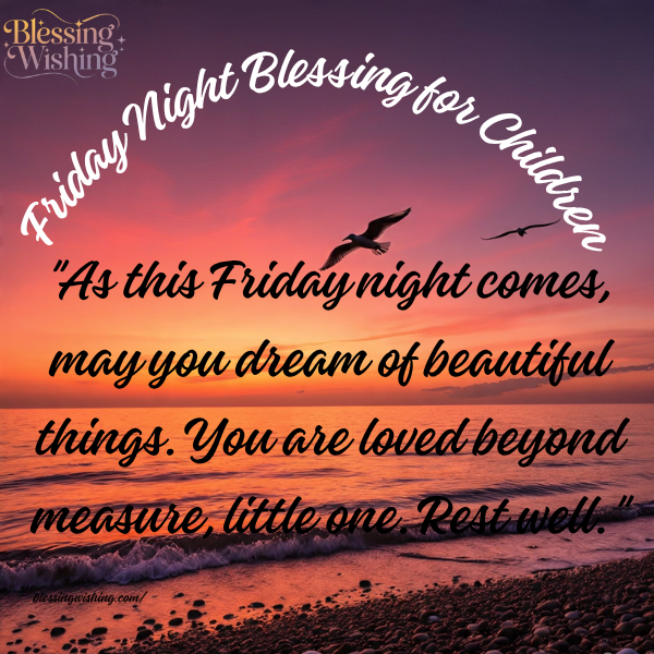 Friday Night Blessing for Children