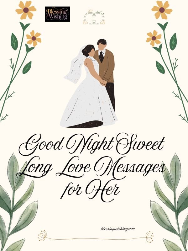 Good Night Sweet Long Love Messages for Her