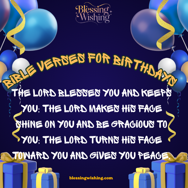 Bible Verses for Birthdays