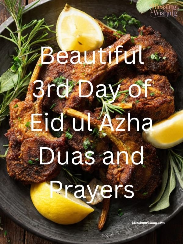 Beautiful 3rd Day of Eid ul Azha Duas and Prayers