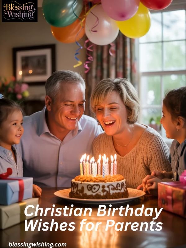 Christian Birthday Wishes for Parents