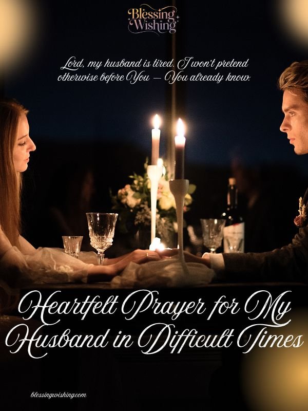 Heartfelt Prayer for My Husband in Difficult Times