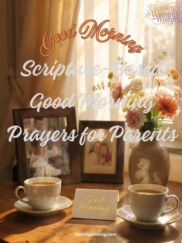 Scripture-Based Good Morning Prayers for Parents