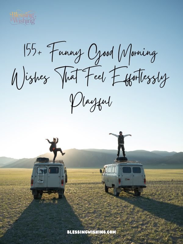155+ Funny Good Morning Wishes That Feel Effortlessly Playful
