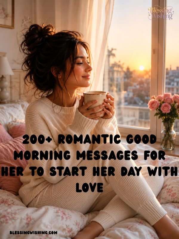 200+ Romantic Good Morning Messages for Her to Start Her Day with Love