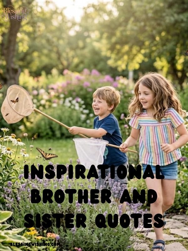 Inspirational Brother And Sister Quotes