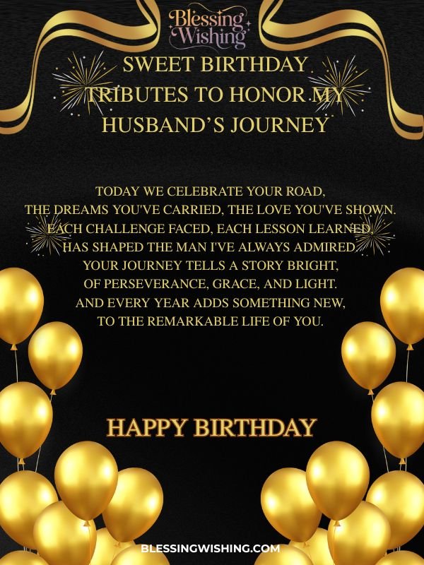 Sweet Birthday Tributes to Honor My Husband’s Journey
