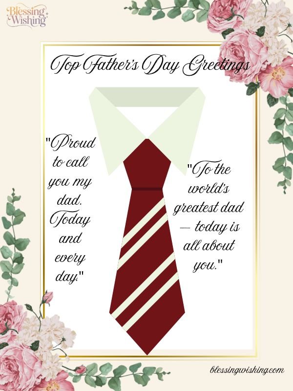 Top Father's Day Greetings
