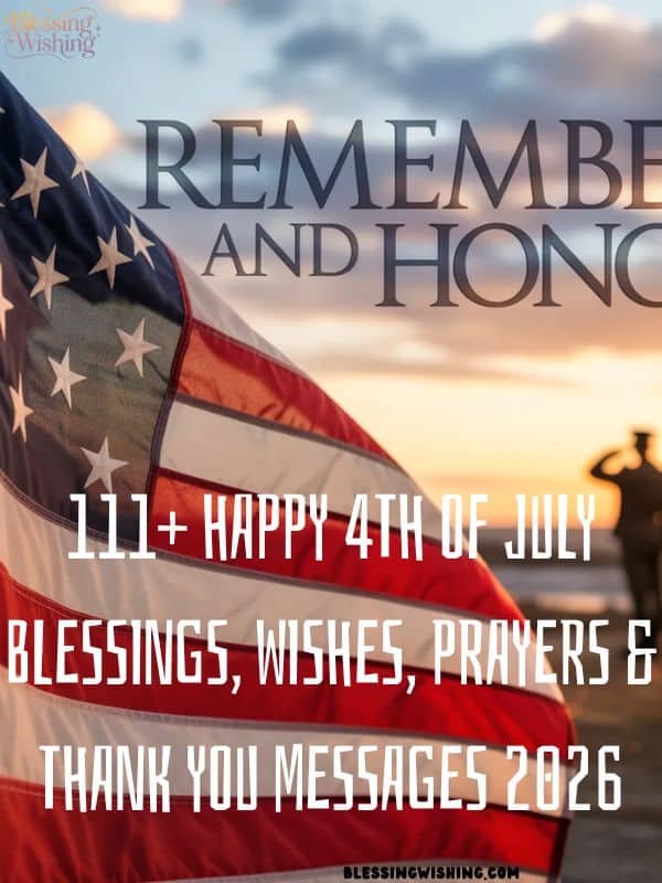111+ Happy 4th of July Blessings, Wishes, Prayers & Thank You Messages 2026