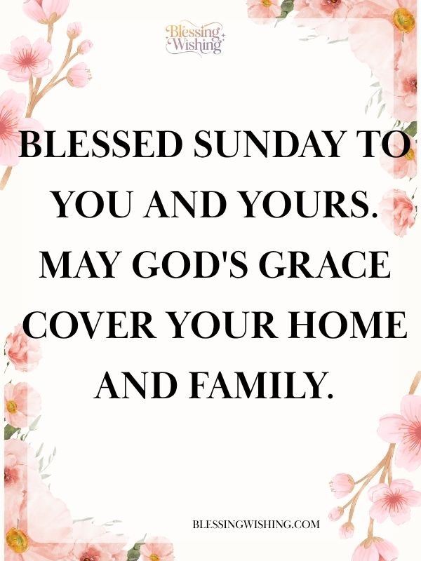 Sunday Blessings Images to Share